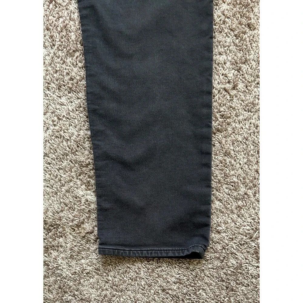 Banana Republic Traveler Slim Fit Pants Mens 35x30 Dark Gray Faded Black Stretch